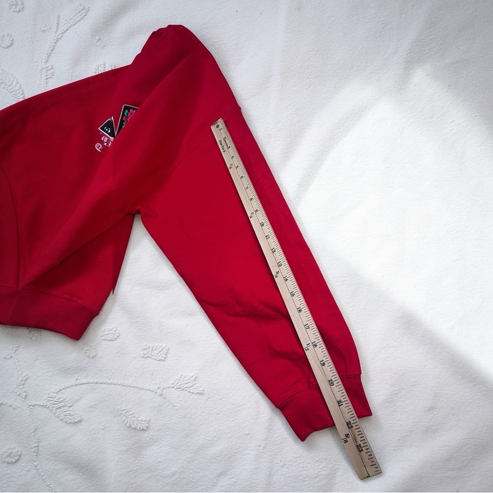 Mama Floral Graphic Sweatshirt Red | Cozy Mom Crewneck 3XL - Picture 7 of 10